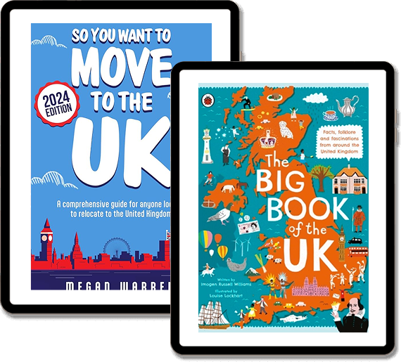 So You Want to Move to the UK and The Big Book of the UK eBooks on tablets